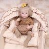 KEIUMI 18 Inch Reborn Baby Doll Full Silicone Vinyl Realistic Skin Like Newborn Girl Toy Children Birthday Gift