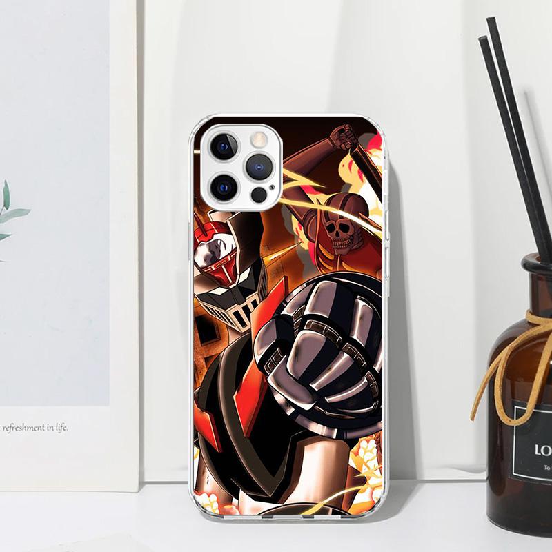 M-Mazinger Z Anime Phone Case For Iphone 17 Air 16 15 Plus 16E 14 Pro Max 13 Mini 12 11 7 8 SE Fundas Soft Back Cover 17 Air 16