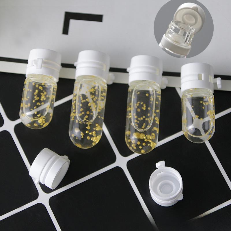 Clear Bayonet Glass Bottle for Liquid (1.5ml, 2ml, 3ml, 5ml) - Tear-Shaped Small Bulb Design