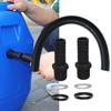In Series Hose Connectors Plastics Rain Diverter Pipe