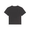 Maison Kitsune Ss22 Solid Color Fox Head Embroidered Crew Neck Short Sleeve T-Shirt Women Tops Black JW00125KJ0008-P199