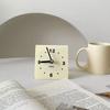 Creative Silent Desk Clock Acrylic Bedside Table Clock New Tabletop Clock