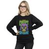 DC Comics Womens/Ladies Teen Titans Go Creepy Raven Sweatshirt