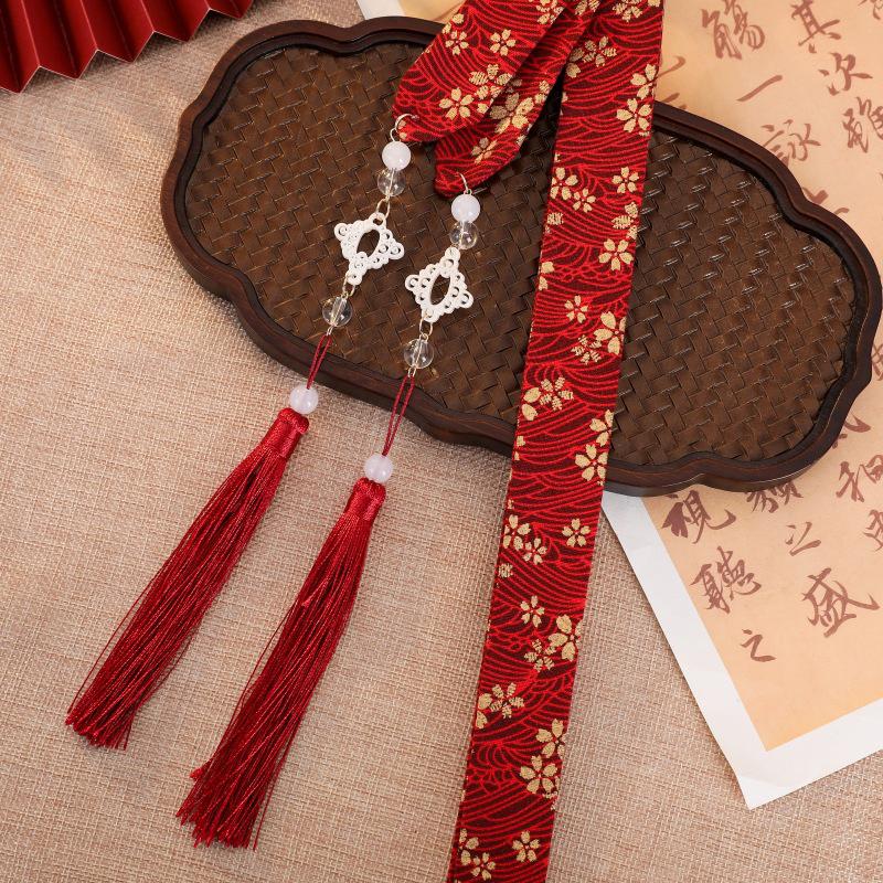 

Ретро китайский ханьфу кисточка ободок для волос головной убор для женщин мужчин тиара повязки для волос головной убор резинка для волос аксессуары