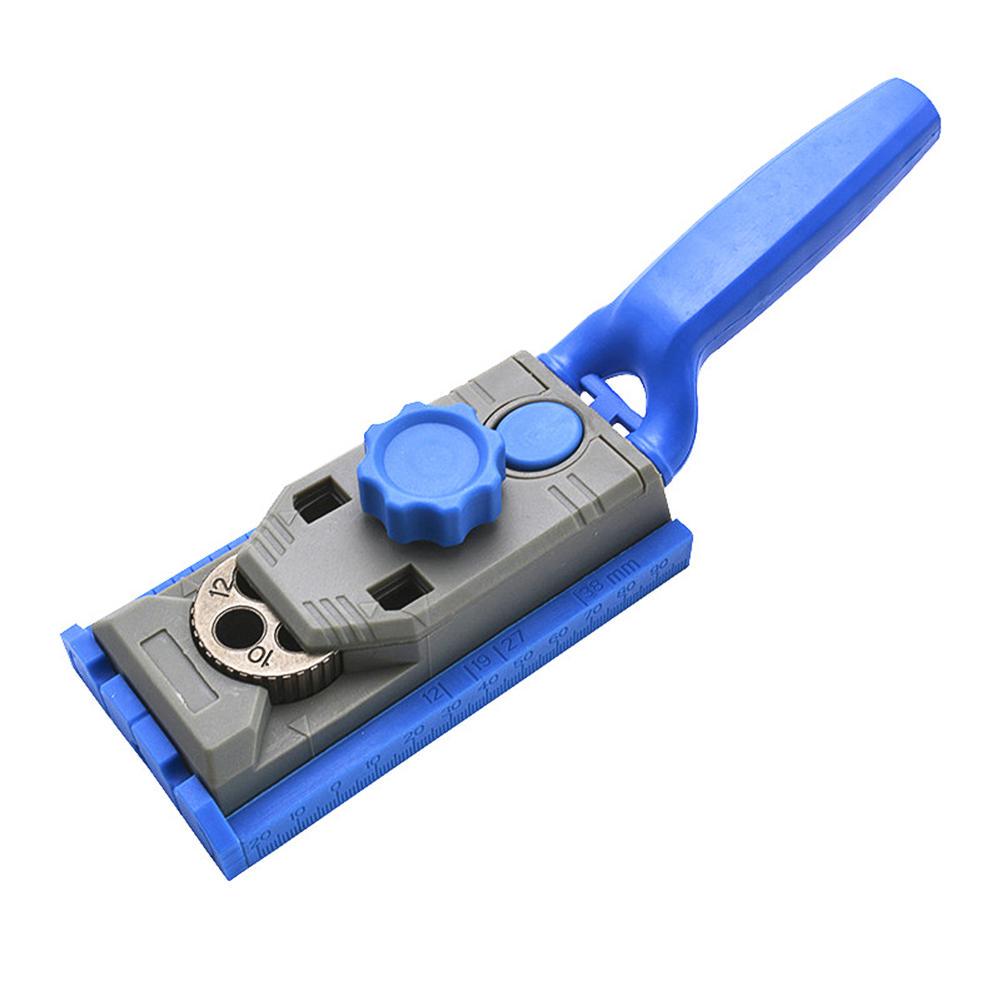 38pcs DIY Woodworking Locator Pocket Hole Cutter Drill Guide Wood Tenon Set