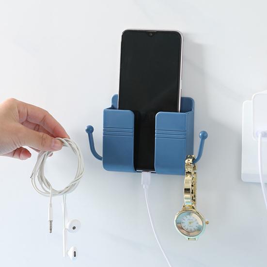 Wide Application Easy To Use Attractive Durable Home Self Adhesive Storage Holder Phone Shelf