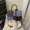 Elegant Women's Handbag Crossbody Shoulder Bag Snap Closure Tote Bag Everyday Accessory Geometric Pattern Fashion Shoulder Bag