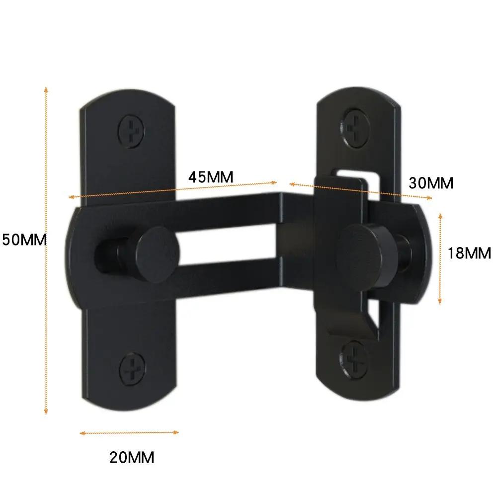 Stainless Steel Guard Toggle Hook Cabinet Sliding Barn Door Lock Door Bolt Barn Lock Door Buckle