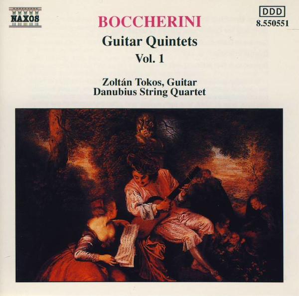 

CD BOCCHERINI, L. - Gitarrenquintette G445 8550551 Naxos 1991 Europe Classical Used