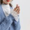 False Sleeves for Cardigans Lace Fake Cuffs Women, Detachable Elastic Wrist Cuffs, Layering Accessories Women Elegant Accessory Sweaters And