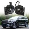 2PCS Direct Replacement Heavy Duty Auto Horns Single Plug Connection Easy Install Enhancing Sound Output  For Vehicle