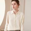 Women's Fashion Cashmere POLO Collar Long Sleeve Cardigan Sweater