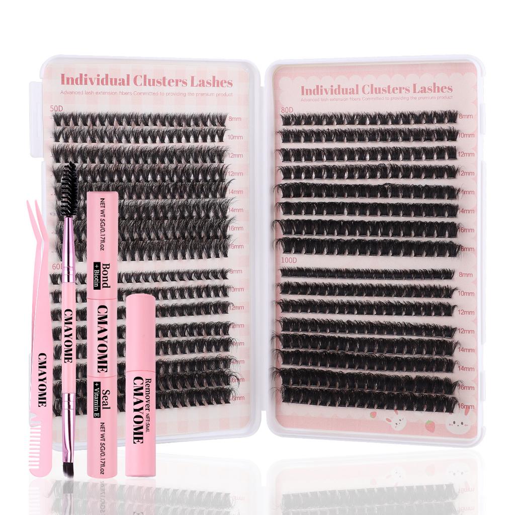 Diy Single Tuft Eyelash Book False Eyelashes Natural Thick D Song Segmented Grafting Eyelashes