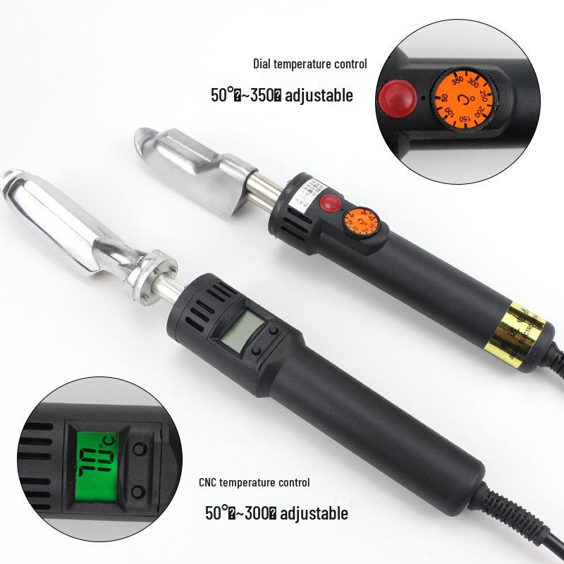 Adjustable Temperature Mini Iron for Leather - Ideal for Jackets, Bags, Shoes, and Crafts