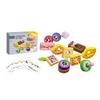 Wooden Animals Caterpillar Eat Fruits String Threading Beads Toddler Preschool Activities Lacing Toys For Kids X5Y4
