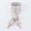 New Women's Crossbody Canvas Bag with Woven Bag Wide Shoulder Strap Replacement Bag Shoulder Strap Versatile Fashion Accessories