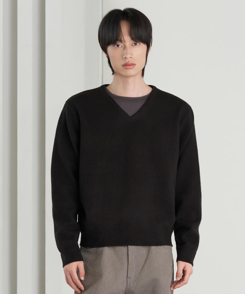 HYOJI 26 Fw Washable Soft Touch V-Neck Crop Knit (5 Colors)