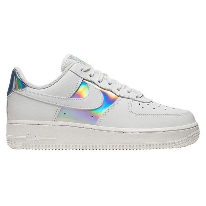 Nike Air Force 1 Low Iridescent White Women's Sneakers CJ9704-100