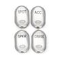 Rocker Switch Cover Kit For Electra Road Glide