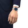 TISSOT Chemin des Tourelles Watch with Bracelet, Blue Dial, Officially Imported, Men's, T1394071104800