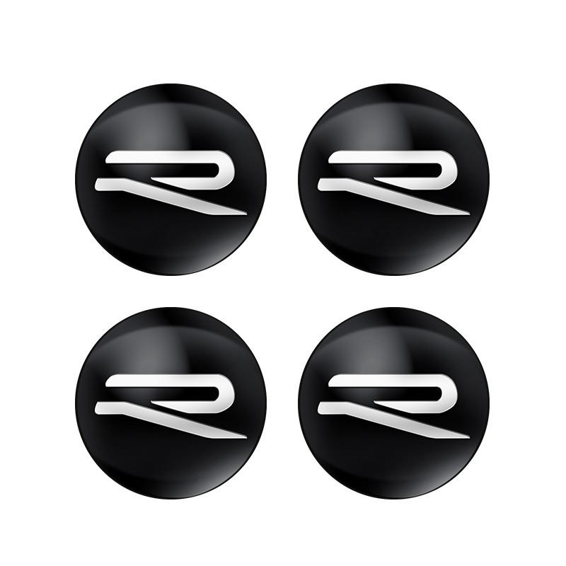 Car Wheel Center Cover Hub Caps Decal Badge Stickers for VW Volkswagen MK6 Golf 6 Golf 7 Passat Tiguan Polo HYNS-D186 zf6