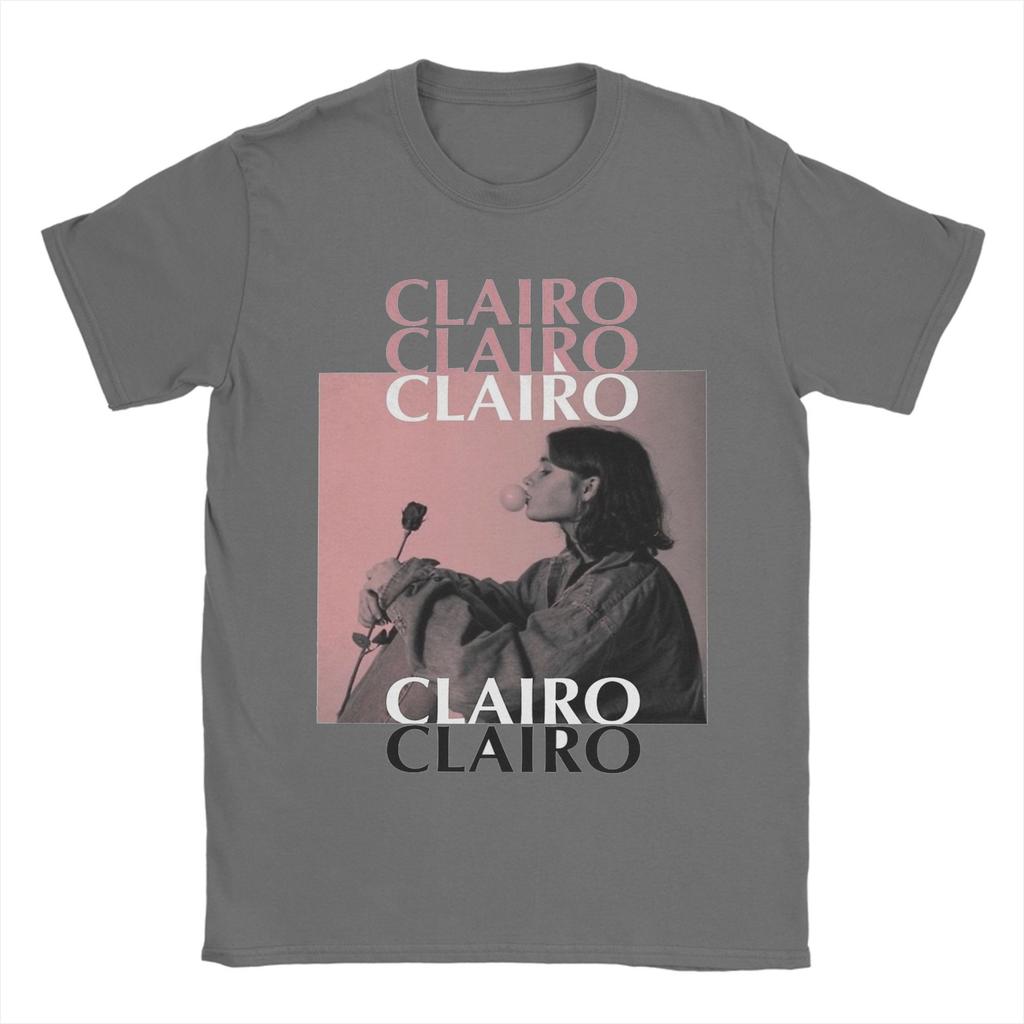 Singer Clairo Pretty Girl T-Shirts for Men  Funny Pure Cotton Tee Shirt Crew Neck Short Sleeve T Shirts Adult Clothes