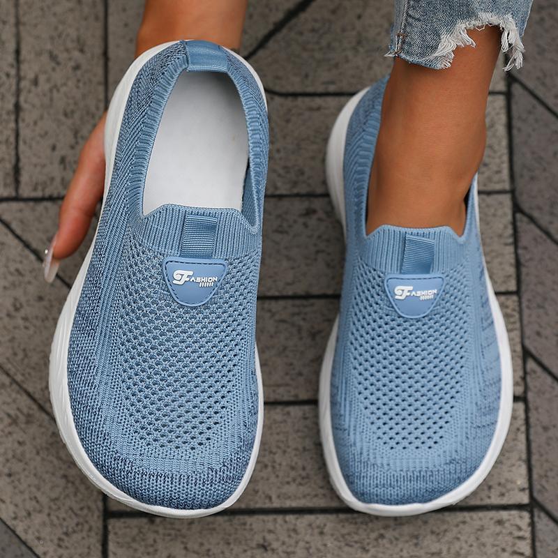 Damen Laufschuhe Plateau Atmungsaktiv Weich Flache Sneaker Outdoor Camping Reisen Weite Leisten Großer Zeh Bequeme Barfußschuhe