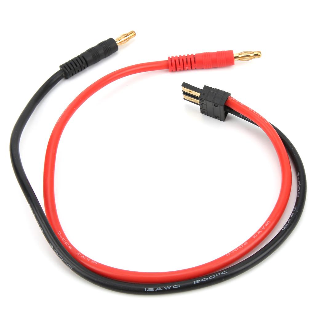 4mm Banana Head 12AWG Silicone Wire for TRX Plug Connection Line B6 Battery Charging Cable