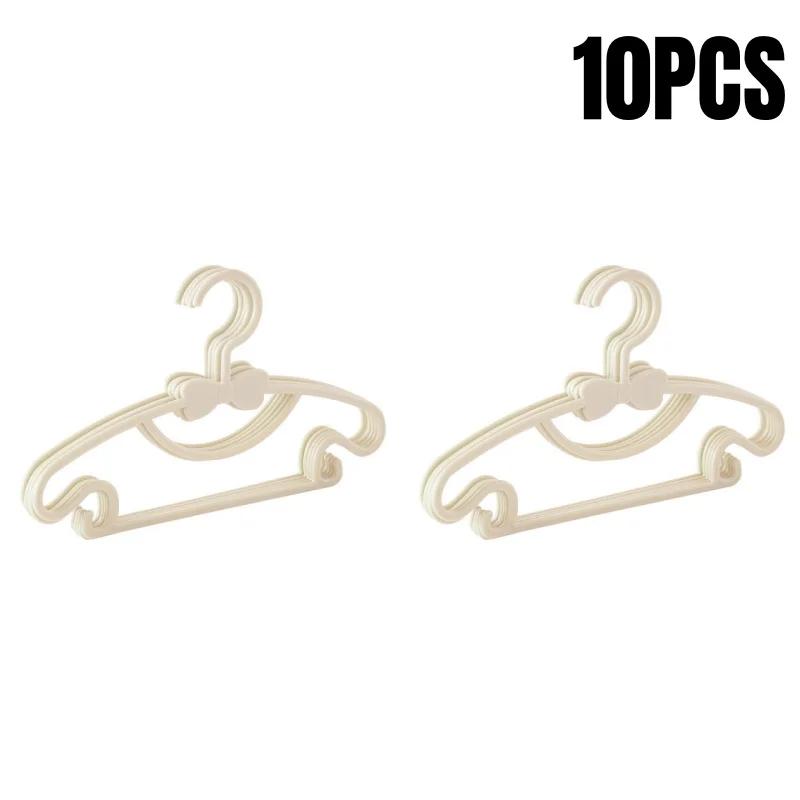 5-50Pcs Baby Hangers Plastic  Clothes  Hanger for Nursery Children Hangers Toddler Infant Portable Coats  Rack Baby clothes Bra