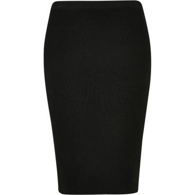 Urban Classics Damen/Damen Rippstrick Midi-Rock