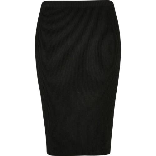 Urban Classics Womens/Ladies Rib Knit Midi Skirt