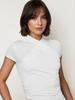 T-shirt Estiva 2025 Moda Euro-Americana Vestibilità Aderente Manica Corta