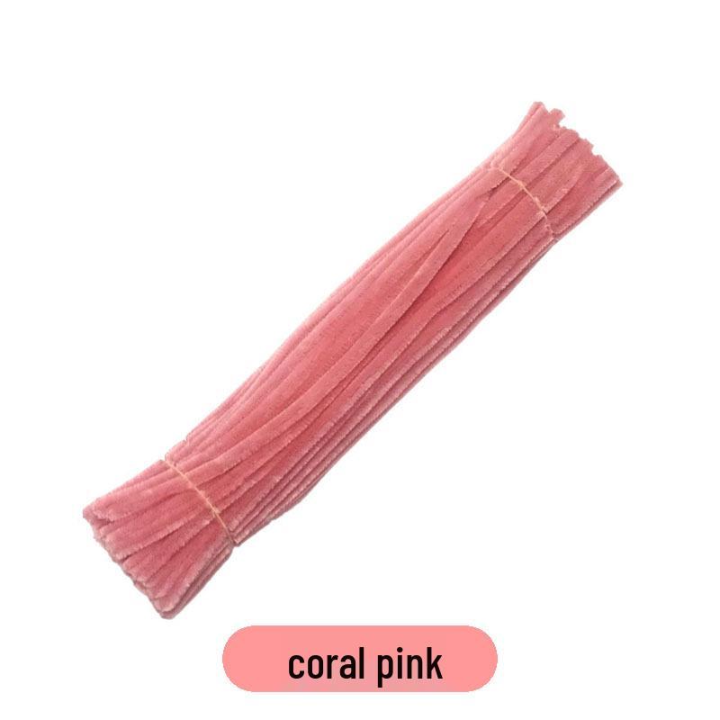 Buntes Chenilledraht DIY-Set: Verschlüsselte, veränderbare Pfeifenreiniger für pädagogische Kinderprojekte