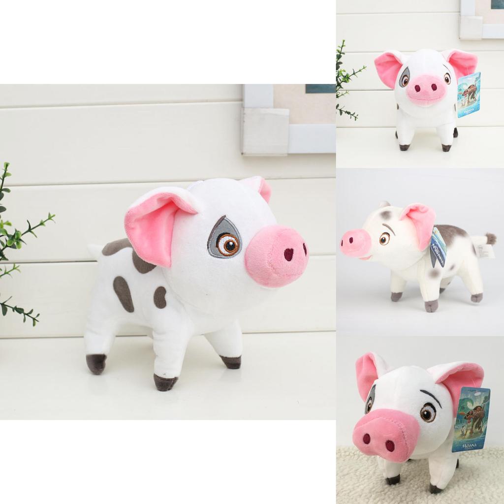Movie Moana Pua Pet Pig Stuffed Animal Plush Toy With Soft Plush Material And 8 Inch Size