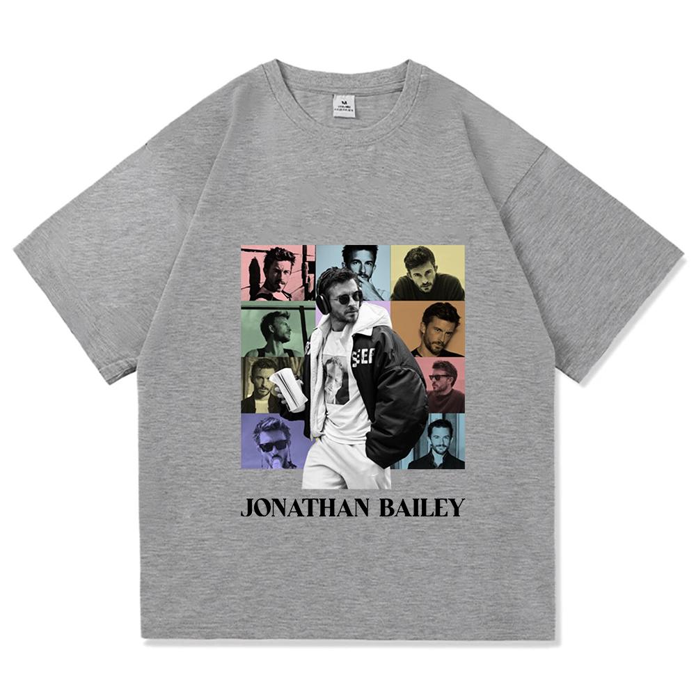 Wicked for Good Jonathan Bailey T-shirt Loose Short Sleeve Cotton Female Tshirts O-neck Women Men Unisex Clothing Print T Shirt
