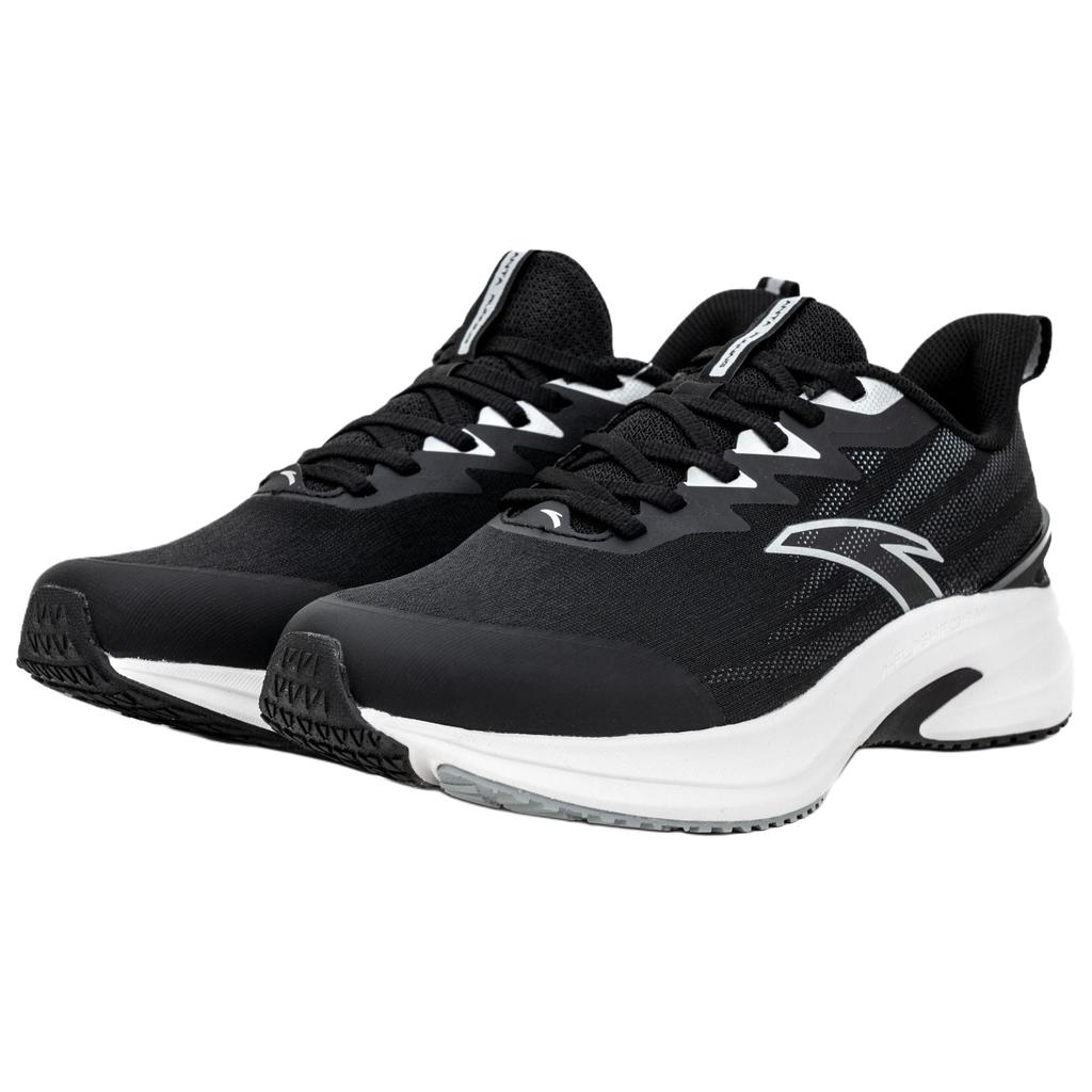 Anta Running 4th Generation Comfortable Shock Absorbing Durable Low Top Training City Commuting Running Shoes Women Sneaker Black 122535585R-1