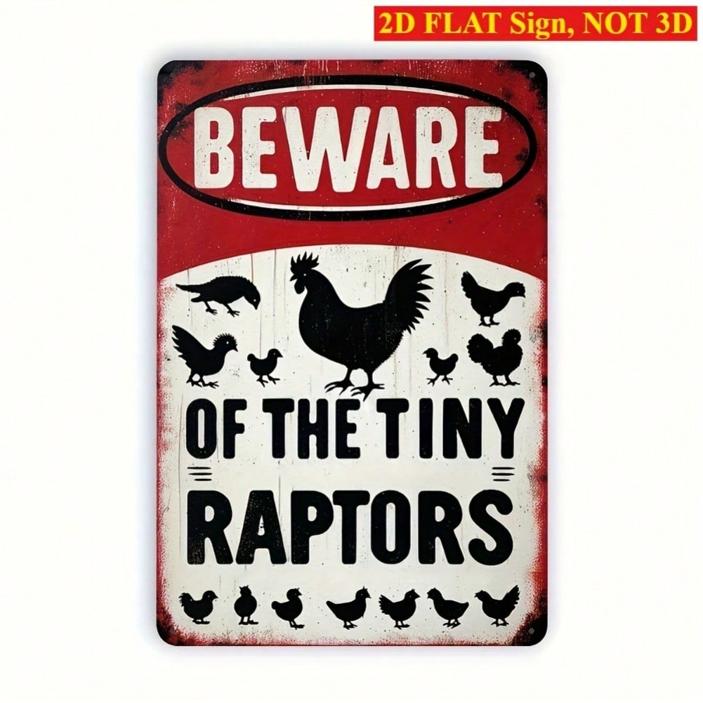 

Retro Chicken Silhouette Metal Sign Farmhouse Wall Art 8x12 Inch Outdoor Indoor Decor разноцветный