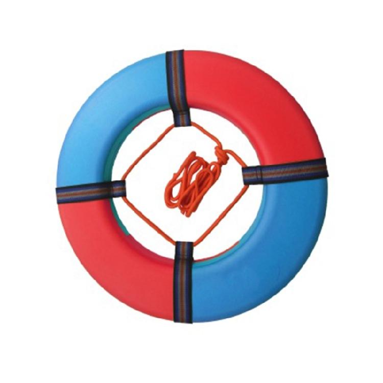 

Leakproof Kids Buoyancy Assistance Rings Swim Float Gear Foam Swimming Rings None Inflatable Life Preserver Rings красный/синий