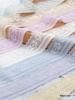 2.5cm Wide Colorful Elastic Lace Trim for DIY Underwear, Clothing, and Hair Accessories