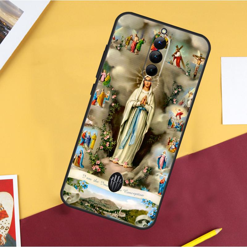 

Virgin Mary Christian Case For ZTE Nubia Red Magic 11 Pro 9 8 8S 9S 10S 10 Pro Plus 6R 6 7 6S 7S Pro 10 Air Cover Red Magic 7
