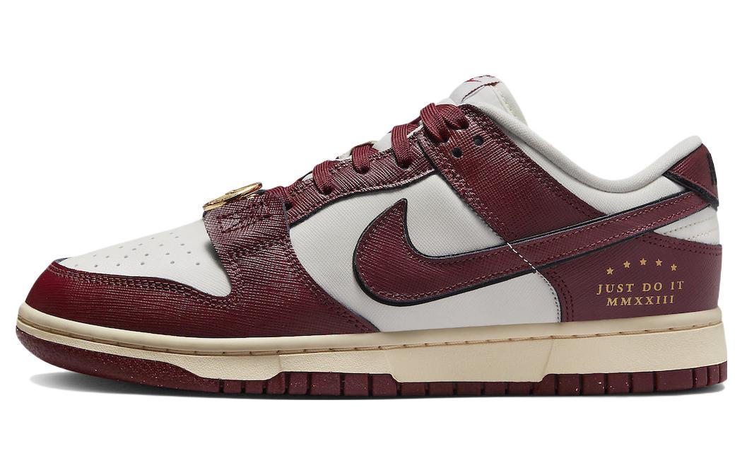 Nike Dunk Low Se  Just Do It Sail Team Red  Women s DV1160-101 36