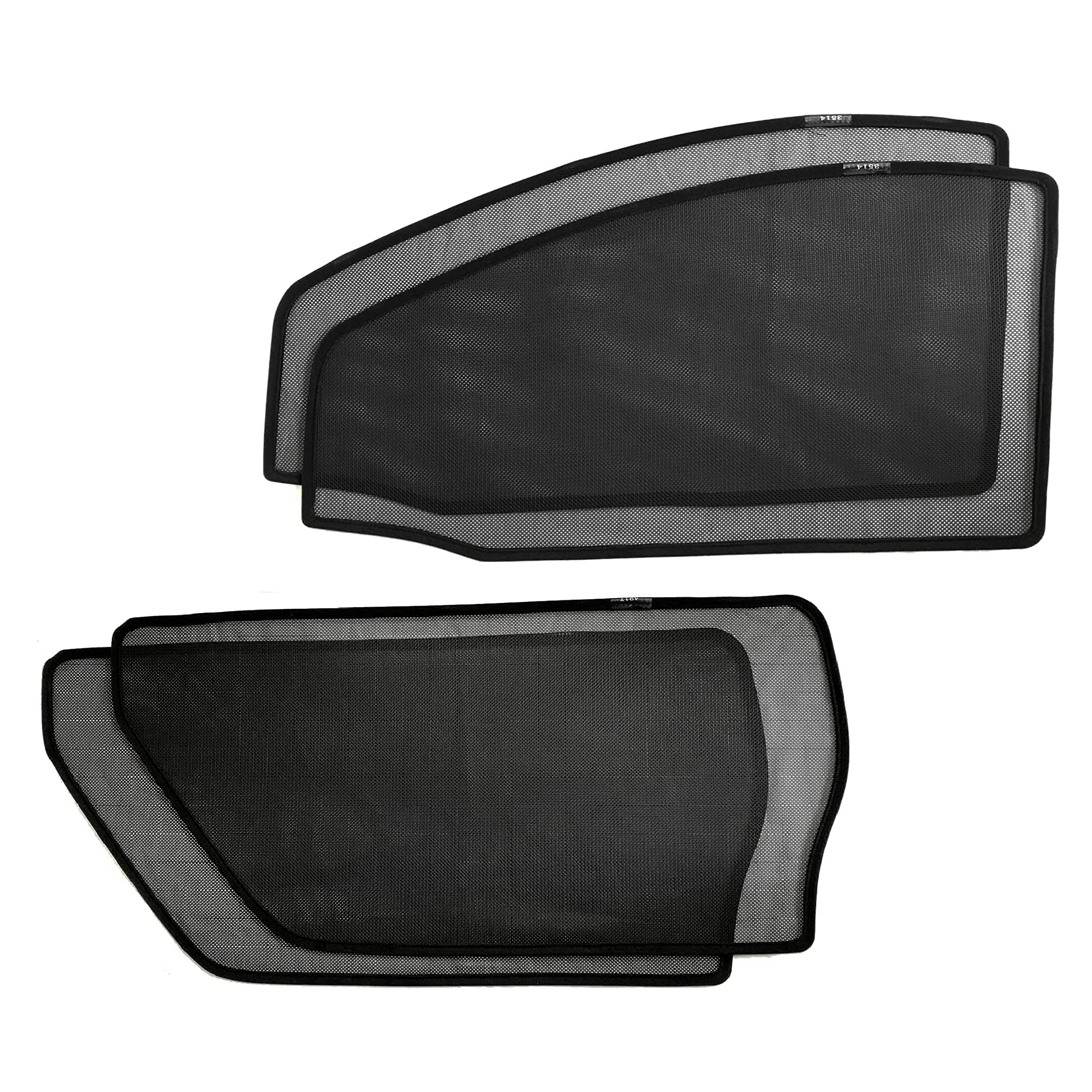 

CGP Laser Sunshades for Front and Set of Driver and Passenger for Toyota Alphard and Vellfire Mesh Car Left and Right Set Custom-Designed Second-Row