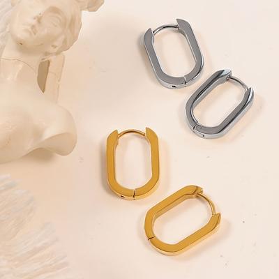 1 Paio Donna Multifunzionale Antiallergico Alta Qualità, Resistente allo Sbiadimento, Semplice ed Elegante, Adatto per Indossare Quotidianamente o Accessori Gioielli per Feste
