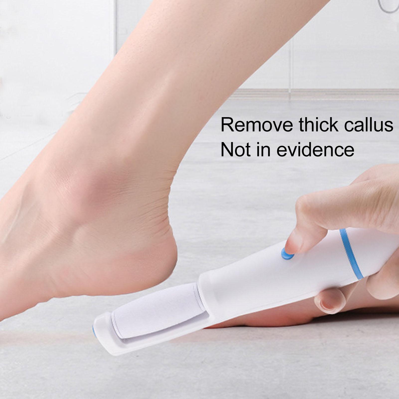 

USB Foot Grinder Glass Automatic Chargeable Gentle Foot Lasting Power Callus Remover for Corns