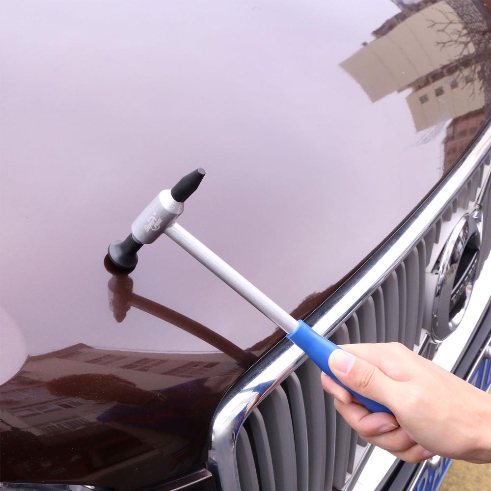 PDR Autobeulenentferner Hammer mit 15 Köpfen, Lackfreie Auto-Beulenreparatur Hämmer, Spurloses Formen Karosserie-Beulenreparatur Für Auto-Beulen