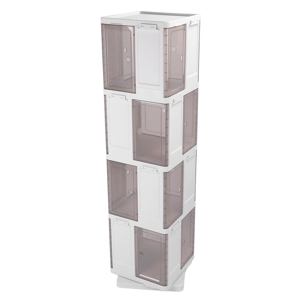 Bibliotecă rotativă 360 Display Raft de depozitare bibliotecă de colț cu suport de podea pentru mic