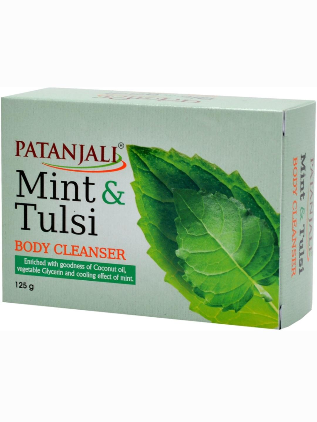 

Аюрведичне мило для догляду за тілом Mint &Basil &Tulsi