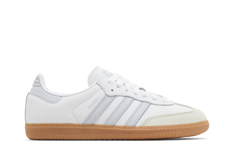 adidas Samba OG White Halo Blue Gum (Women's)