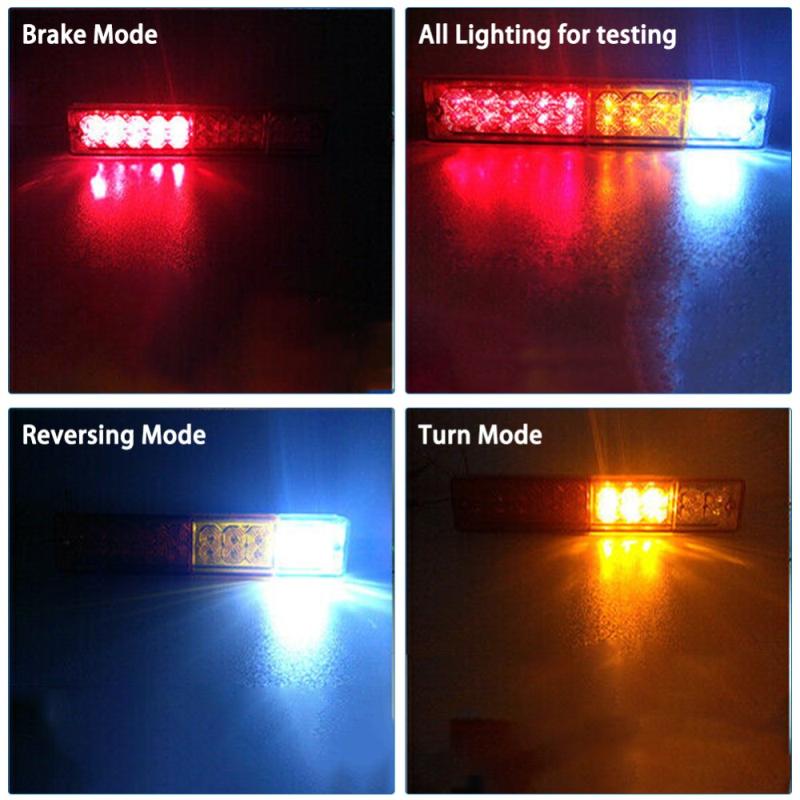 Led Tail Light 12v Super Bright Universal Durable For Trailer Truck Car Accessories Car Light Rear Lamps Car Light
