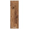 Hanging Cabinet with Door Rustic Wood Look 30 x 31 x 100 cm Engineered Wood